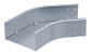 ISCL340KC | Угол горизонтальный 45° 400х30, 0.8мм (с метизами), нержавеющая сталь